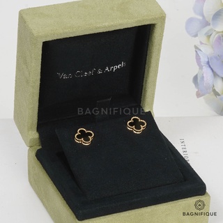 VAN CLEEF &amp; ARPELS EARRINGS BLACK