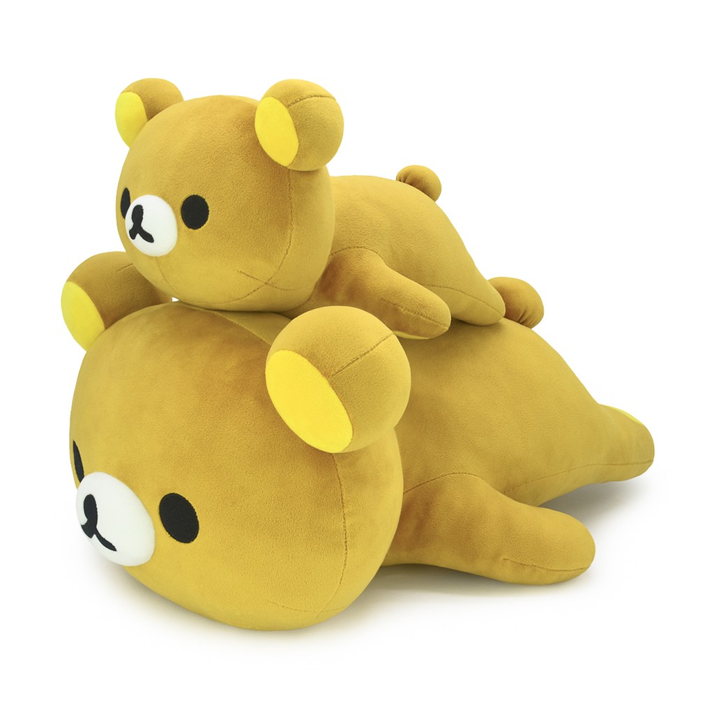 Rilakkuma ลิขสิทธิ์แท้ ตุ๊กตา หมอบ ริลัคคุมะ ( Rilakkuma ) เเขนไปด้านหลัง