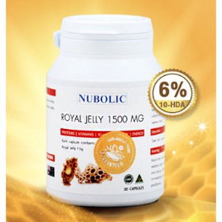 นมผึ้งนูโบลิก Royal Jelly NUBOLIC