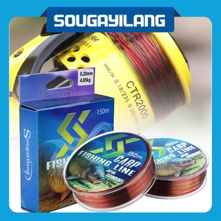 Sougayilang สายเบ็ดไนล่อน 150 ม. 300 ม. ความแข็งแรงสูง ทนต่อการสึกหรอ และการกัด