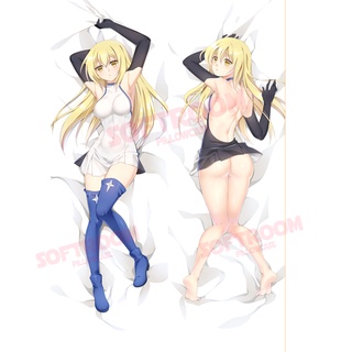 Aiz Wallenstein Dungeon Dakimakura ปลอกหมอน แบบนิ่ม ลายอนิเมะญี่ปุ่น Otaku ขนาด 50x150 ซม. สําหรับตกแต่งบ้าน โซฟา เตียง DK2546