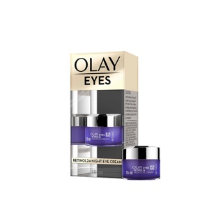 OLAY โอเลย์ Regenerist Retinol24 eye cream ครีมบำรุงผิวรอบดวงตา สำหรับกลางคืน 15ml