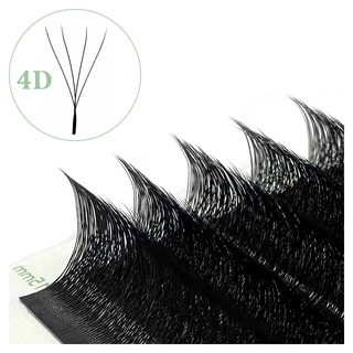 NATUHANA ขนตาปลอม 4D 5D สําหรับต่อขนตา