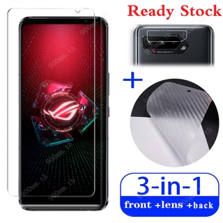 ฟิล์มกระจกนิรภัย Asus ROG Phone 5 Pro สำหรับ ASUS ROG Phone 5 3 Strix 2 Ultimate ฟิล์มกระจก ฟิล์ม