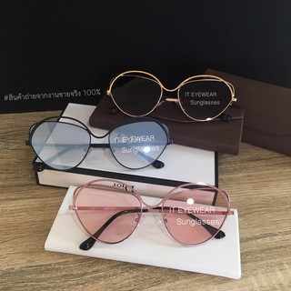 Eyewear_by.tm แว่นกันแดดทรงเก๋ รุ่น LUXE สีเงิน,ชมพูใส,ดำเทา