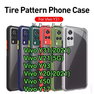 [เคสวีโว่] Vivo Y31(2021)/V21(5G)/Y93/Y20(2021) /Y50/Y17เคสวีโว่ วาย31(2021)/วี21(5จี)/วาย93/วาย20(2021)/สีสวยอย่างดี