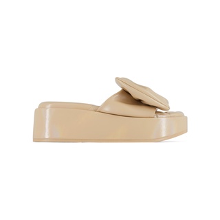 SHU PALETTE SOFT 2" SWEETHEARTS WEDGE - BEIGE รองเท้าแตะ