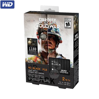 WD_Black P10 2TB Call of Duty Black Ops Cold War Special Edition Game Drive ฮาร์ดดิสก์ (WDBAZC0020BBK-WESN) ประกัน3ปี