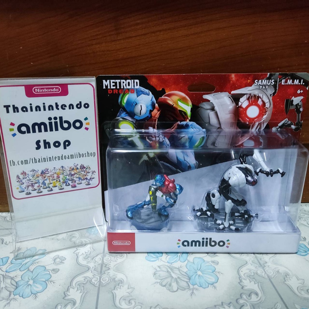 (ใช้โค้ดคุ้ม+ส่งฟรีได้) amiibo Samus and EMMI (Metroid Dread) ขายเป็นคู่