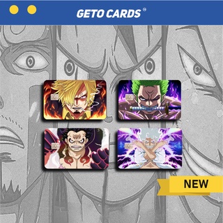 สติกเกอร์โฮโลแกรมพิเศษ ลายการ์ตูนอนิเมะ One piece Atm Card | Getocard GETO CARDS