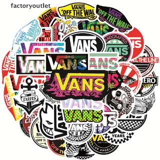 Flth สติกเกอร์ VANS กันน้ํา สําหรับติดตกแต่งแล็ปท็อป จักรยาน กระเป๋าเดินทาง สเก็ตบอร์ด รถยนต์ 50 ชิ้น