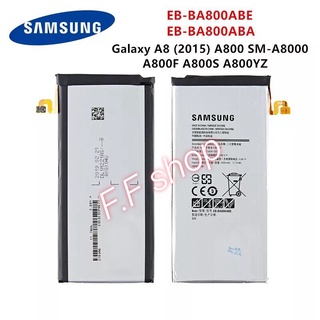 แบตเตอรี่ แท้  Samsumg Galaxy A8 20015 A800 SM-A8000 EB-BA800ABE 3050mAh