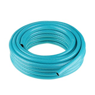 สายยางรดน้ำ สายยาง PVC KNITTING SPRING 5/8 นิ้วX15 ฟ้า อุปกรณ์รดน้ำต้นไม้ สวนและอุปกรณ์ตกแต่ง RUBBER PVC KNITTIN HOSE 5/