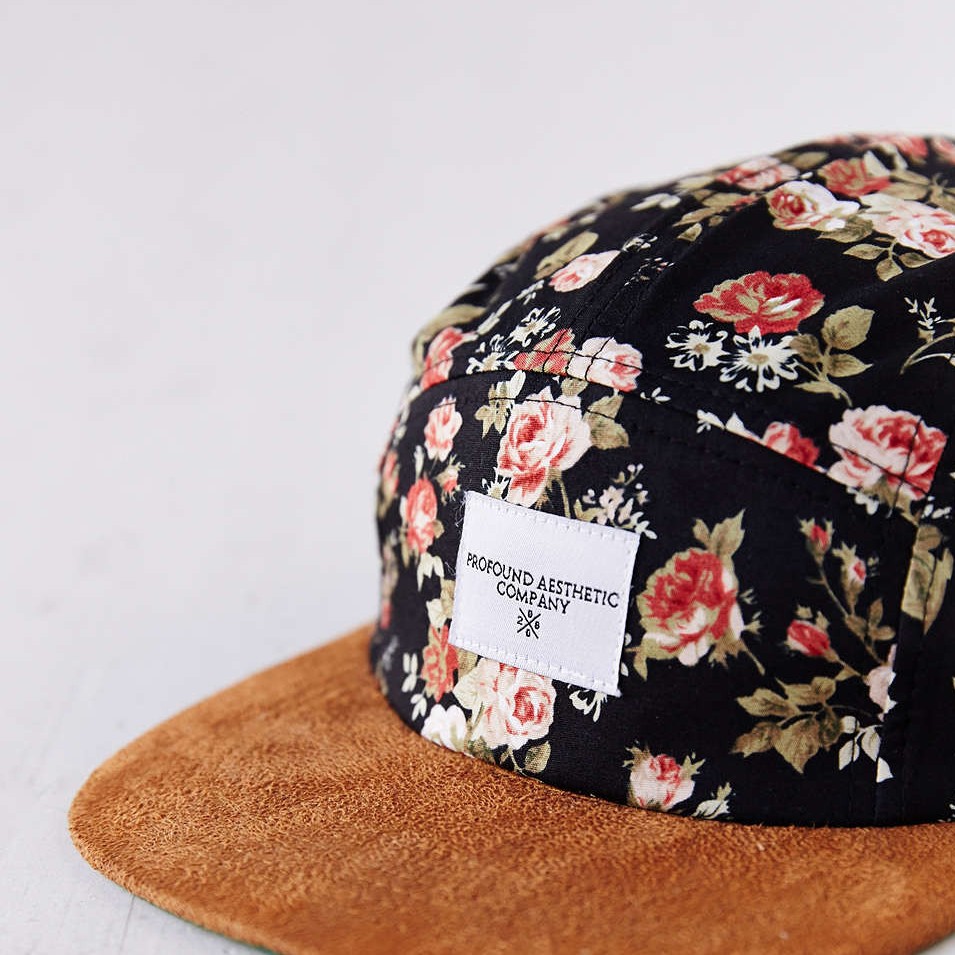 หมวก PROFOUND AESTHETIC PORTLAND ROSE 5 PANEL FLORAL HAT แท้100%
