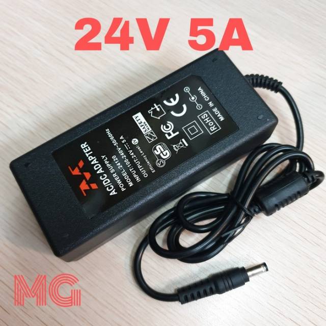 อะแดปเตอร์ 24v 5a***