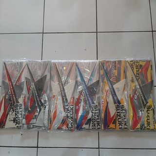 สติกเกอร์ ลายทาง ori satria ru 2001/2002/2003 ครบชุด