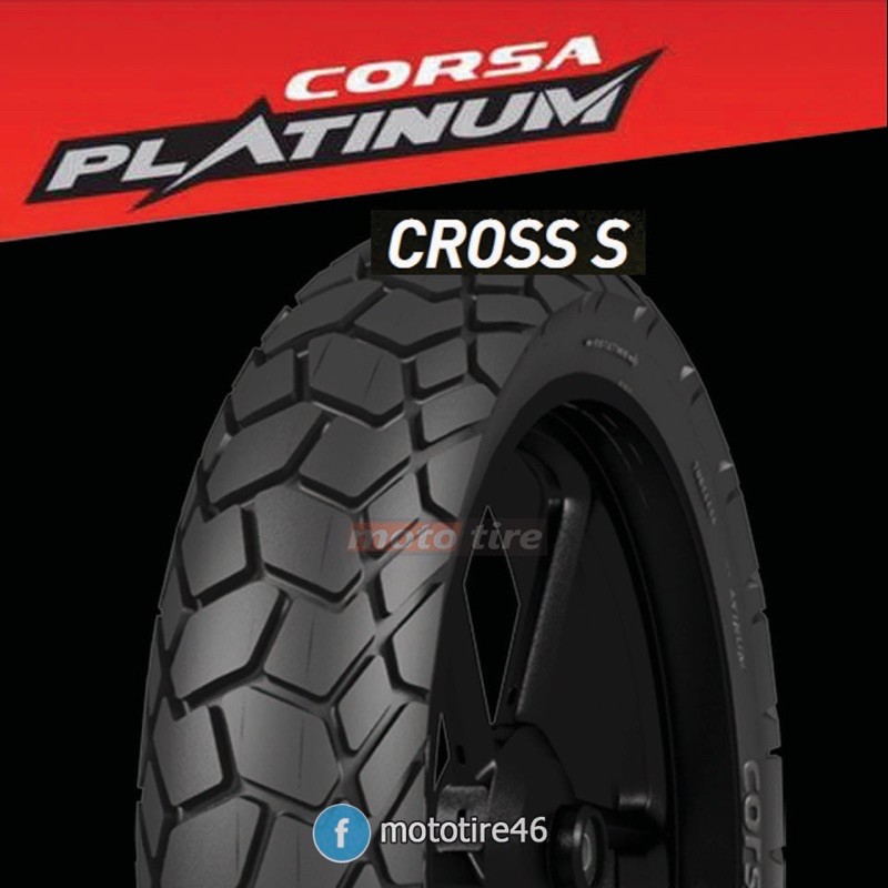 ♨️ยางกึ่งวิบาก GPX200/XSR155 ยี่ห้อ  CORSA CROSS S