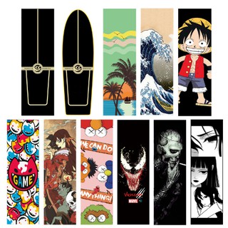 กริปเทปเซิร์ฟ Surf skate Griptape กระดาษทรายสำหรับเซิร์ฟ กริปเทปขนาดใหญ่ ขนาด 10.5*34.5 นิ้ว พร้อมส่ง