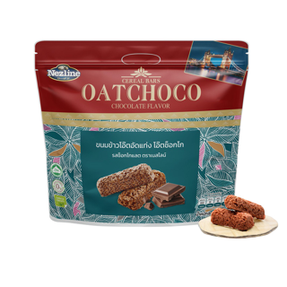 [ขายดี] Oat Choco ขนมข้าวโอ๊ตอัดแท่ง โอ๊ตช็อกโก 400 กรัม รสเลือกได้-ดั้งเดิม(นม)