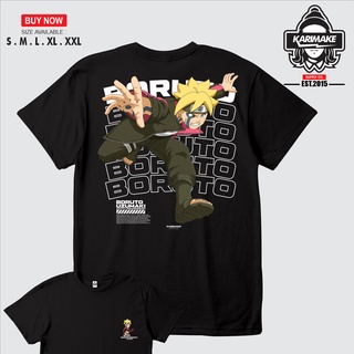 เสื้อยืด ลายการ์ตูนอนิเมะญี่ปุ่น Karimake BORUTO NEXT GEN NARUTO V2S-5XL