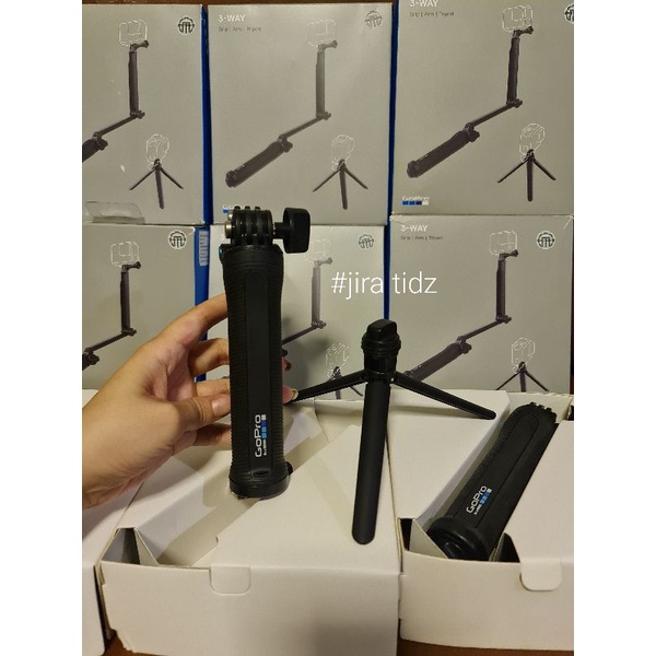 ไม้ 3 way gopro ของแท้ 💯 สำหรับ gopro ทุกรุ่น ‼️ ไม้เซลฟี (Selfie Stick) พร้อมขาตั้ง 3 way gopro ไม้