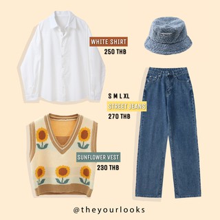 Theyourlooks พร้อมส่ง Vintage set เซ็ต 3 ชิ้น