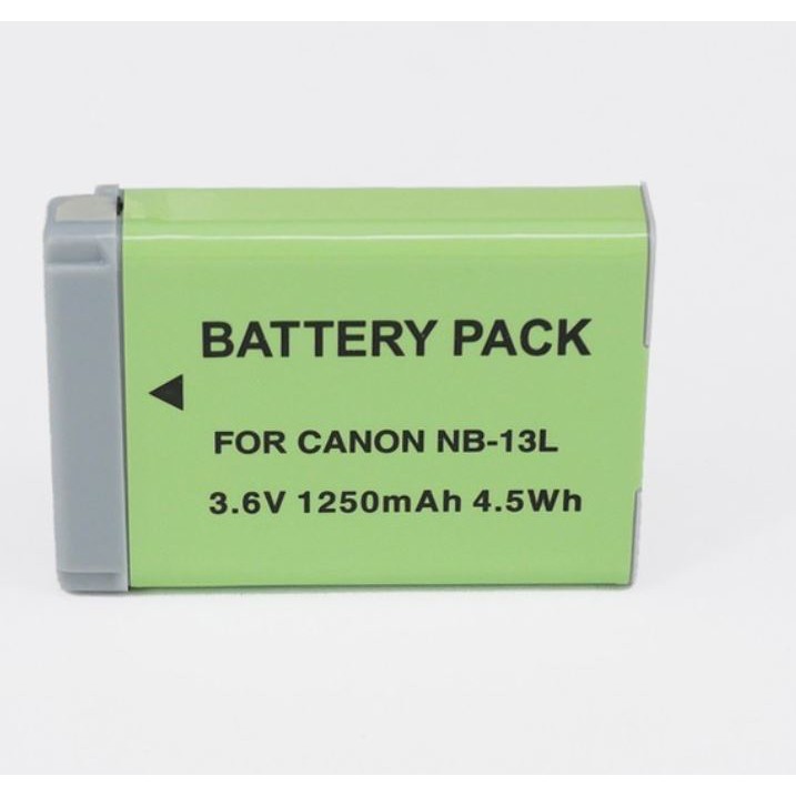 แบตกล้อง CANON NB-13L for Canon PowerShot G5 X G5X G7 X Mark II G7X G9 X G9X SX720 HS Batteries