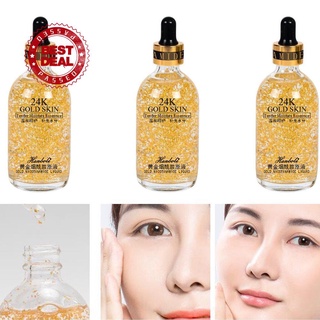24K Gold Serum Skin Tender Moisture Essence Nicotinamioe Moisturizing Whitening Anti Liquid J5H3