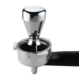 Tamper สแตนเลสทั้งชิ้นเกรด 430 มีน้ำหนัก สำหรับอัดกาแฟ espresso ขนาด 51 / 53/ 57.5 / 58mm