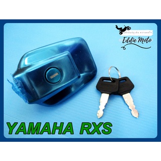 YAMAHA RXS FUEL TANK CAP "CHROME" with KEY  // ฝาถังน้ำมัน YAMAHA RXS ชุบโครเมี่ยม พร้อม ลูกกุญแจ สินค้าคุณภาพดี