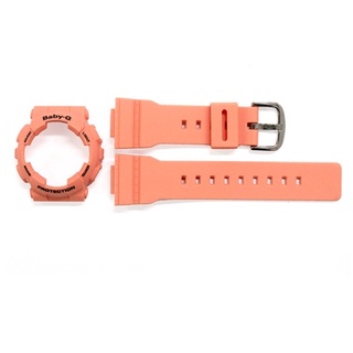 🎁Casio Baby-G กรอบและสายแท้ 100% รุ่น BA-111-4A2 (สีส้ม)