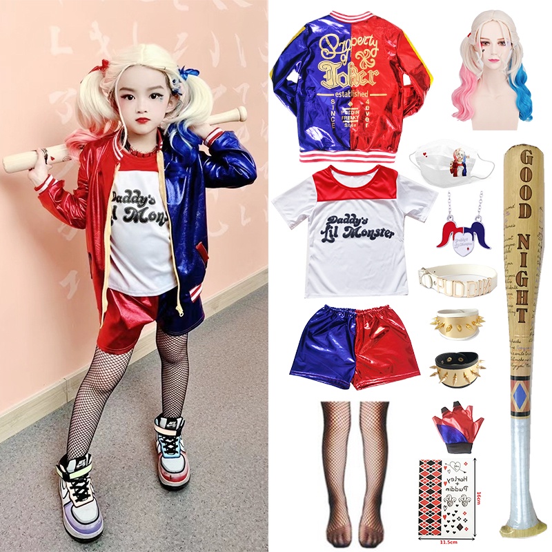 #คอสเพลย์ #คอสเพลย์เด็ก #HarleyQuinn #ฮาร์ลีย์ควินน์ #เสื้อผ้าเด็ก