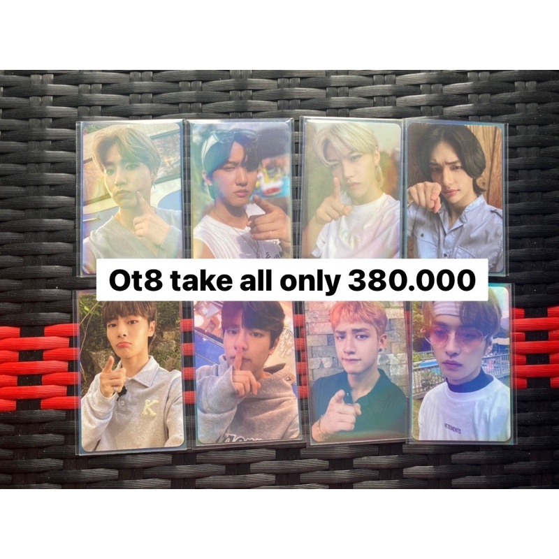 Photocard pc stray kids skz ds noeasy ot8 พาทั้งหมด