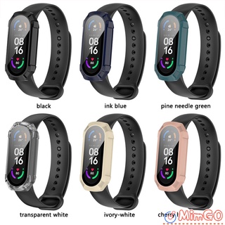 Go ฟิล์มกันรอยหน้าจอ แบบเต็มจอ สําหรับ Xiaomi Mi Band 4 5 6 nfc