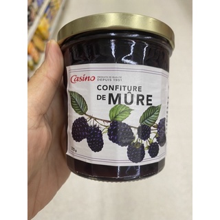 แยม แบล็คเบอร์รี่ ตรา คาสิโน 370 G. Confiture De Mure ( Casino Brand )