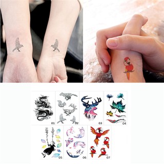 SS Tattoo สติ๊กเกอร์แทททูกันน้ำ 105 x 60 มม.