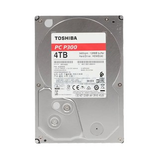 4 TB HDD TOSHIBA P300 (5400RPM, 128MB, SATA-3, HDWD240UZSVA) (By Shopee SuperTStore)