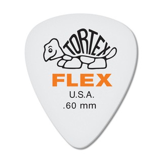 ปิ๊กDunlop รุ่น TORTEX FLEX Standard  0.6 ส้ม