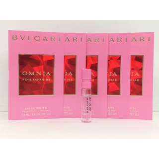 น้ำหอม Vial Bvlgari Omnia Pink Sapphire EDT 1.5ml ของแท้