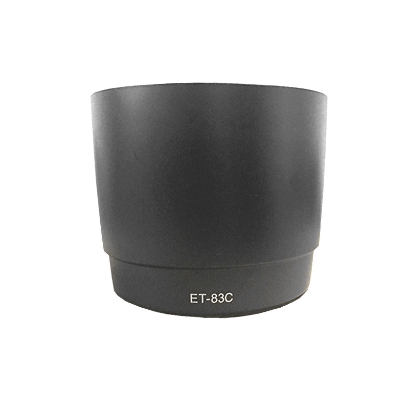 Akozon Et-83c, ET-83C Paraluce con Montaggio in Plastica Nera per Obiettivi EF 100-400mm F 4.5-5.6L F 4.5-5.6L