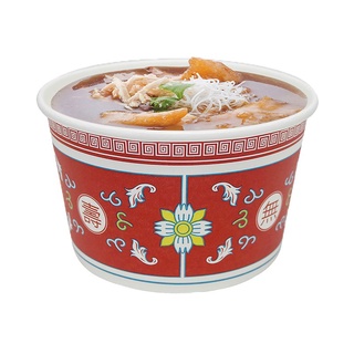 เฟสท์ ถ้วยกระดาษ ลายจีน ขนาด 850 มล. x 50 ชิ้น101220Fest Paper Bowl Chinese 850 ml x 50 pcs