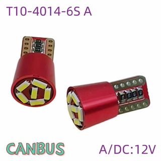 ไฟหรี่ขั้ว t10 canbus สีแดง ใส่วัดบูส หรี่หน้า