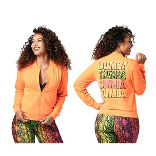 Zumba Wear : Wild For Zumba Zip-Up Jacket (เสื้อแจ็คเก็ตออกกำลังกายซุมบ้า)