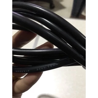 สายไฟ AC Power Cable ขนาดสาย 3x0.75mm (1.8m) US Plug IEC C13 Power Extension Cable For PC Computer TV Projector