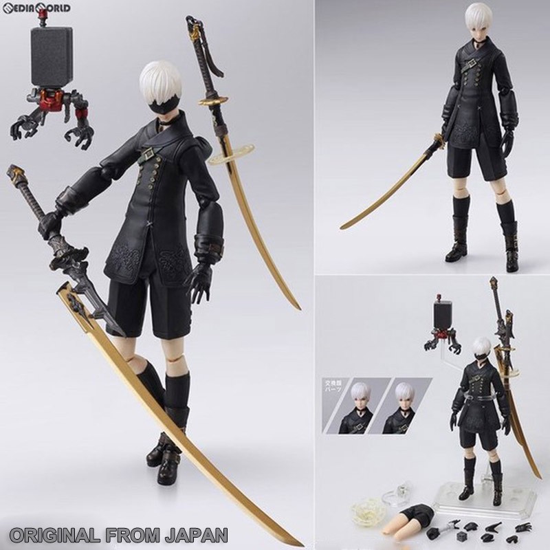 Square Enix งานแท้ Bring Arts Original Figma ฟิกม่า โมเดล Game NieR Automata เนียร์ ออโตมาตา 9S YoRH