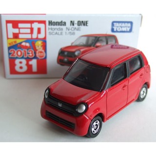 รถเหล็ก โมเดลรถ Tomica No.81 Honda N one