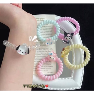 [กรอกโค้ด RTNGB ลด15%] ยางรัดผม ลายการ์ตูน น่ารัก (พร้อมส่งจากไทย)