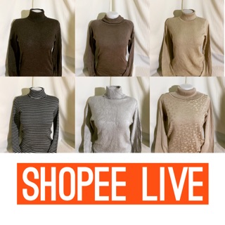 เสื้อคอเต่าไหมพรมมือ2 (เฉพาะ live เท่านั้น)