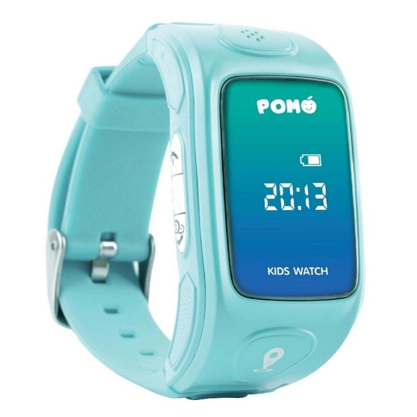POMO Kids Watch นาฬิกาโทรศัพท์ GPS ติมตามตัว รุ่น KT01S (Blue)