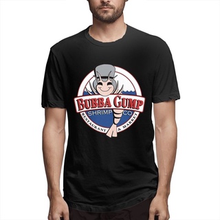 GILDAN 【Xs-3Xl】เสื้อยืดคอกลมผ้าฝ้าย 100 พิมพ์ลาย Bubba Gump Shimp สําหรับผู้ชาย